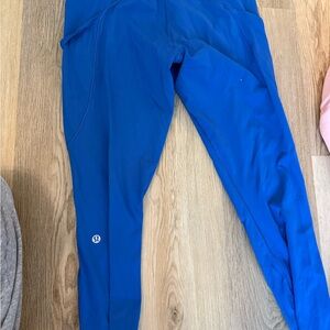 lululemon athletica Royal Blue Leggings